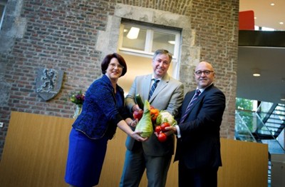 Elly Roebroek, Patrick van der Broeck en Kees van Rooij