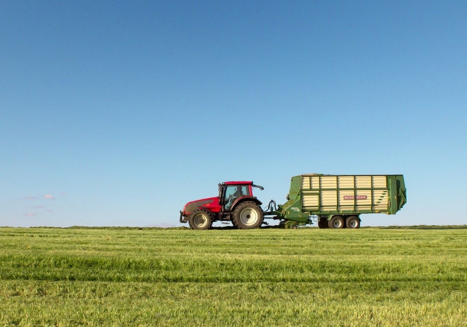 Trekker met aanhanger