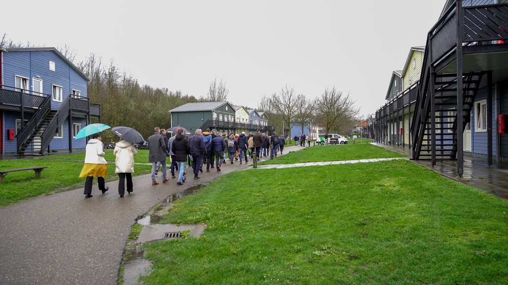Werkbezoek huisvesting Zeewolde