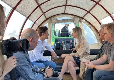 Bezoek Minister Wiersma web