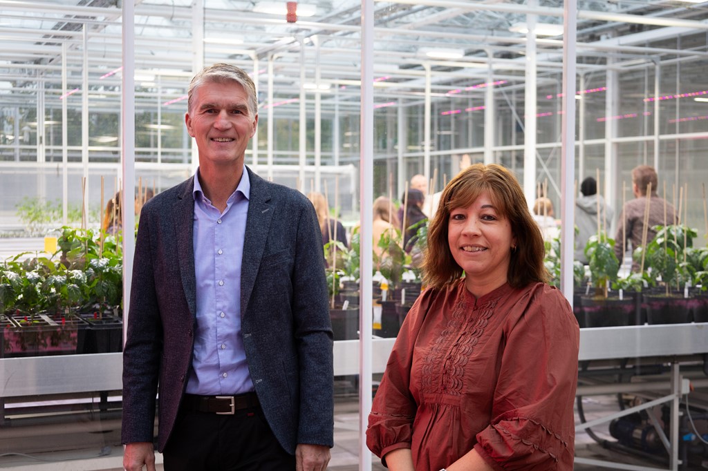 Hans van Zuijdam en Arianne Kreggemeijer van HAS green academy