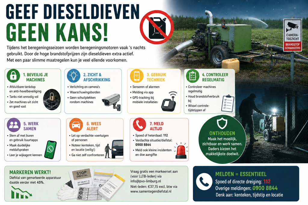 Diefstal diesel tips